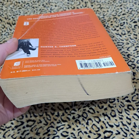 💥3/$25💥HUNTER S. THOMPSON-FEAR AND LOATHING IN AMERICA NOVEL - Picture 6 of 10